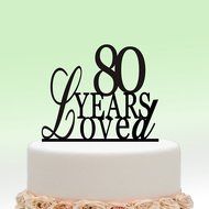 ivisi Personalized Wedding Cake Topper Monogram Last Name Surname Decoration Anniversary Gift (Design 5) N5