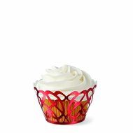 Wilton 415-0182 Wilton Pearl Swirl Cupcake Wraps, 18-Pack N5