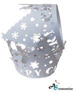 A&amp;S Creavention Vine Cupcake Holders Filigree Vine Designed Decor Wrapper Wraps Cupcake Muffin Paper Holders -... N15