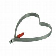 dzt1968 Romantic My Heart TO U Fried Egg Pancake Stainless Steel Heart Shaper Mould Mold Ring N3