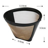 #4 Cone Shape Permanent Coffee Filter N4