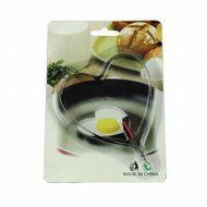 dzt1968 Romantic My Heart TO U Fried Egg Pancake Stainless Steel Heart Shaper Mould Mold Ring N4