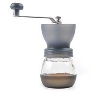 LAGUTE Handheld and Portable Manual Coffee Mill Grinder with Ceramic Burr (Black) N9