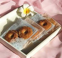 ONOR-Tech 100 PCS Lovely Cute Bowknot OPP Self Adhesive Cookie Bakery Candy Biscuit Roasting Treat Gift DIY Plastic... N42