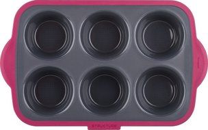 Trudeau Silicone Muffin Cups, X-Large 6 ounce , Set of 4 N4