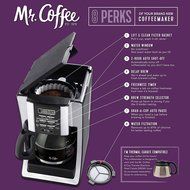 Coffee Maker BVMC-SJX33GT 12-Cup Programmable with Water Filtration Chrome