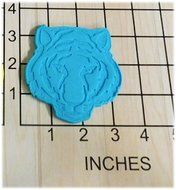 Tiger Shape Fondant Cookie Cutter and Stamp #1026 N2