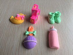 Anyana Baby Care Shoes 3D Mold Cookware Non-Stick Cake Decorating Fondant Mold Mould Kitchen Tool Sugar Paste... N2