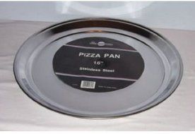 Stainless Steel Pizza Pan - 16 Inch Diameter