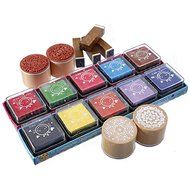 Pink Lizard DIY Craft Foam Ink Stamp Pad For Rubber Stamps Paper Wood Kids N2
