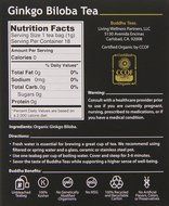 Buddha Teas Ginkgo Biloba Tea, 18 Count (Pack of 6) N5