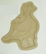 MOTHER GOOSE Brown Bag Cookie Art Mold RETIRED 1992