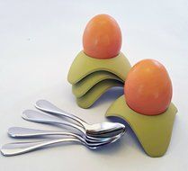 Tea Infuser with Stylish Three Leaf Silicone Handle and Stainless Steel Strainer Ball Filter includes Drip Tray... N11