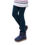 PHOTNO Winter Girls Pants Children Thick Warm Elastic Waist Leggings (2-12Y) N10