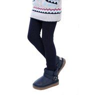 PHOTNO Winter Girls Pants Children Thick Warm Elastic Waist Leggings (2-12Y) N14
