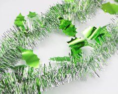 2pcs/lot 1.6m/piece 5 styles garland hang up Christmas tree type Christmas decoration (Blue) N3