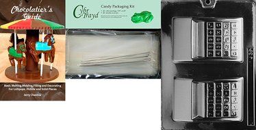 Cybrtrayd J039 Calculator Jobs Chocolate Candy Mold N4