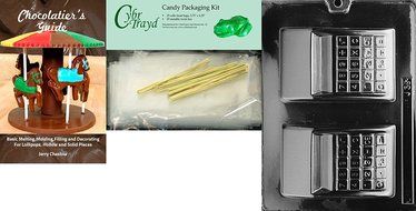 Cybrtrayd J039 Calculator Jobs Chocolate Candy Mold N5