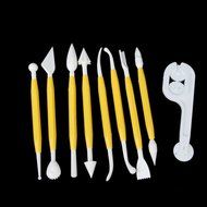 uxcell 14 Sets (46pcs) Cake Decration Tool Set Fondant cake Cutter Icing Plunger Mold Mould Sugarcraft Icing Decorating... N7