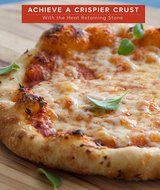 Crustina Rectangular Pizza Stone, 14 x 16-Inch N7