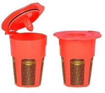 Fill N SaveELITE SERIES 24K Gold Reusable Carafe K-Cups [2 Pack]. Reusable of ;PO#44T-KH/435 H25W3373068 N4