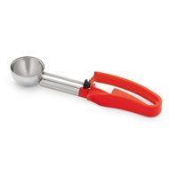 Vollrath 47376 1.52 Oz Red Extended Length Squeeze Disher Scoop