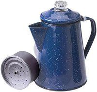 GSI Outdoors Enamelware Percolator Blue 8 Cup New