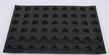 Flexipan Petit-Four 0.74 Oz, 40mm Dia x 20mm Deep (1-9/16" Dia x 3/4" Deep), 54 Cavities