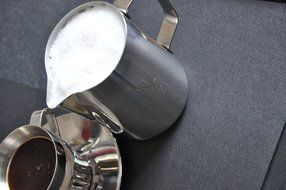 N.joy the Essentials Stainless Steel Milk Pitcher, Suitable for Coffee, Latte and Frothing Milk, Available in... N2