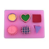 Sher The Sweety Type Candy Fondant Cake Molds For The Kitchen Baking Molds 7.39.51.3cm N2