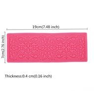 KookieMonsta Vintage Pattern Silicone Fondant Mold Lace Mat Cake Border Decorating Tools