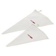 Cake Boss Decorating Tools 2-Piece Cotton Icing Bag Set, Cream N6
