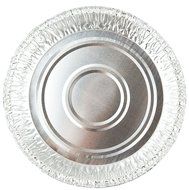 Durable Foil Pans 5-1/2" Mini-Pot Pie Food, Tart Pan, Pie Pan with Plastic Cover Lids, 1 pack 10 Sets N3