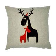 Christmas Pillow Case,Beautyvan Xmas Christmas Sofa Bed Home Decoration Festival Pillow Case Cushion Cover (E) N4