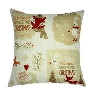 Christmas Pillow Case,Beautyvan Xmas Christmas Sofa Bed Home Decoration Festival Pillow Case Cushion Cover (E) N5