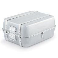 Wear-Ever Aluminum 23.25 Qt Double Roaster Set w/ Straps