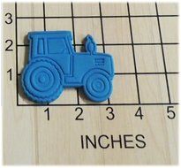 Farming Tractor Shaped Cookie Cutter and Stamp #1271 N2