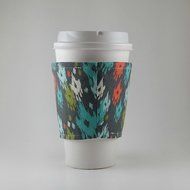 Reusable Cup Cozy, Coffee Cup Sleeve N2