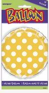 Polka Dot Cupcake Kit for 24, Yellow N2