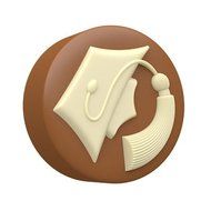 SpinningLeaf Graduation Cap Sandwich Cookie Mold N3