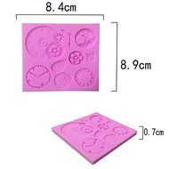 Sher Clock/ Watch Type Candy Fondant Cake Molds For The Kitchen Baking Molds N3