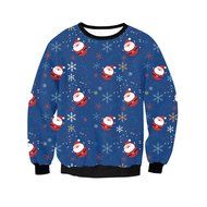 Sweatshirt,Morecome Women Long Sleeve Pullover Santa Claus Christmas T-Shirt N4