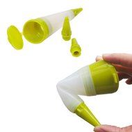 Dianoo Cake Decorative Pen, Silicone Cupcake Decorating Pen, Dessert Decorating Tools, 3PCS (the colors will be... N4