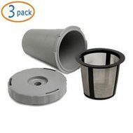 Reusable Coffee Filter, Simtyso&reg; (3 Pack) Keurig My K-Cup Replacement Coffee Filter Set fits B30 B40 B50 B60 B70...