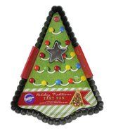 WILTON Holiday Traditions Tart Pan - Tree Shaped N4