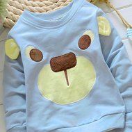 Clothes Set ,BeautyVan Toddler Baby Boys Kids Bear Print Shirt Tops+ Long Pants Clothes Outfits Set (3T, Light... N2