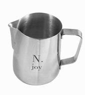 N.joy the Essentials Stainless Steel Milk Pitcher, Suitable for Coffee, Latte and Frothing Milk, Available in... N3