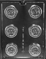 #50 COOKIE chocolate candy mold