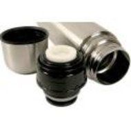 Vacuum Stainless Steel Insulated Coffee Soup Bottle thermos w. Handles1 Liter N2