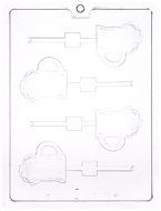 Cybrtrayd D098 Beer Mug Lolly Chocolate Candy Mold with Exclusive Cybrtrayd Copyrighted Chocolate Molding Instructions N9